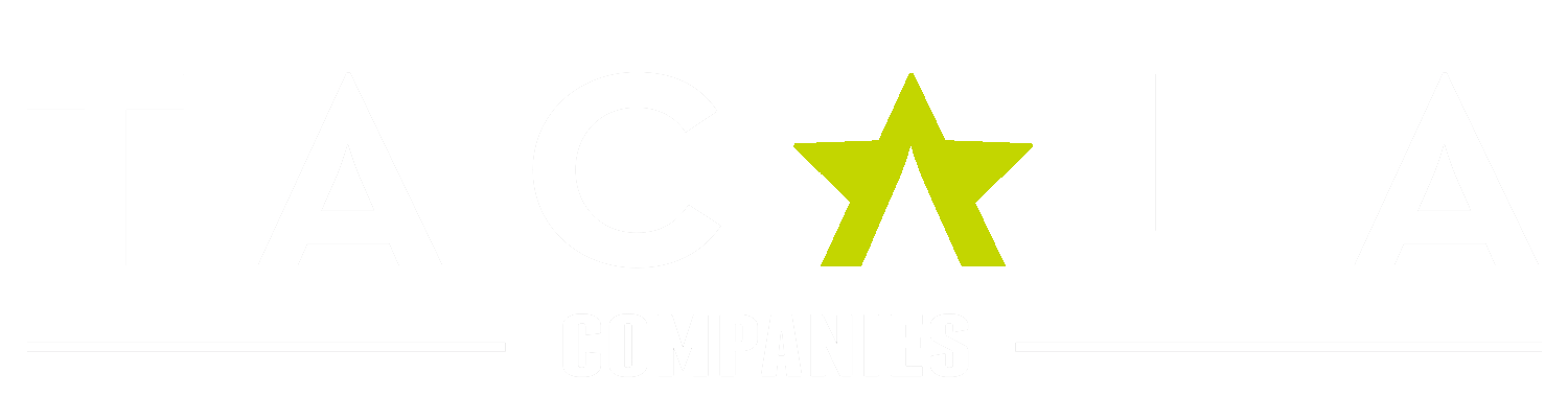Tacala Companies  Logo White and Lime 