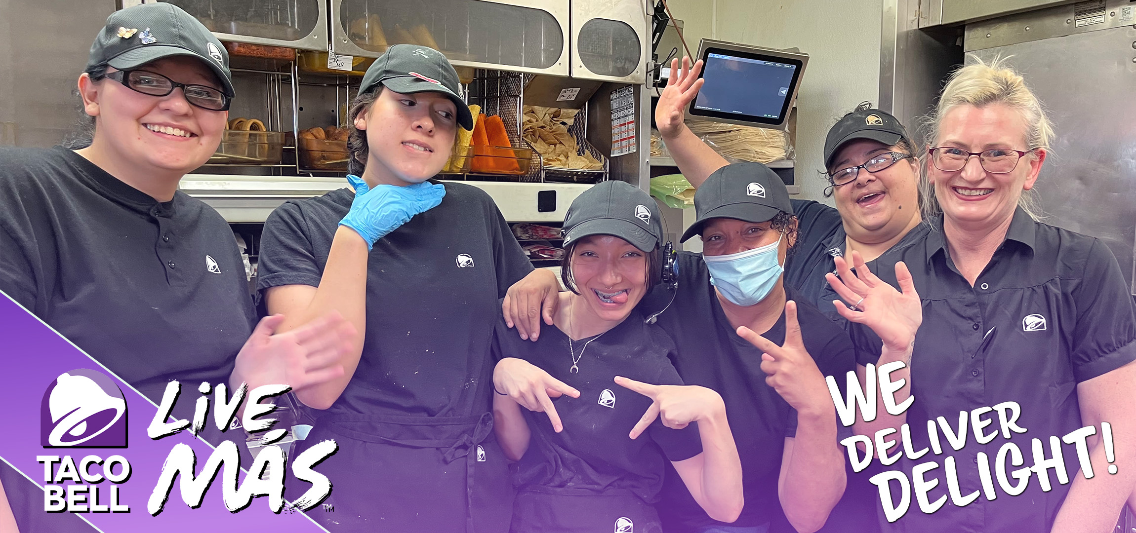 working at kfc and taco bell uniform｜TikTok Search