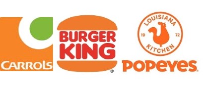 Carrols BK Popeyes 2021 Logo